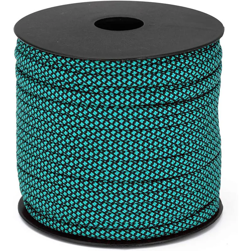 550lb Paracord Reel 160 Foot 4mm 7 Inner Strands Parachute Cord 100% Nylon Mil-Spec Type III Paracord Used by Military