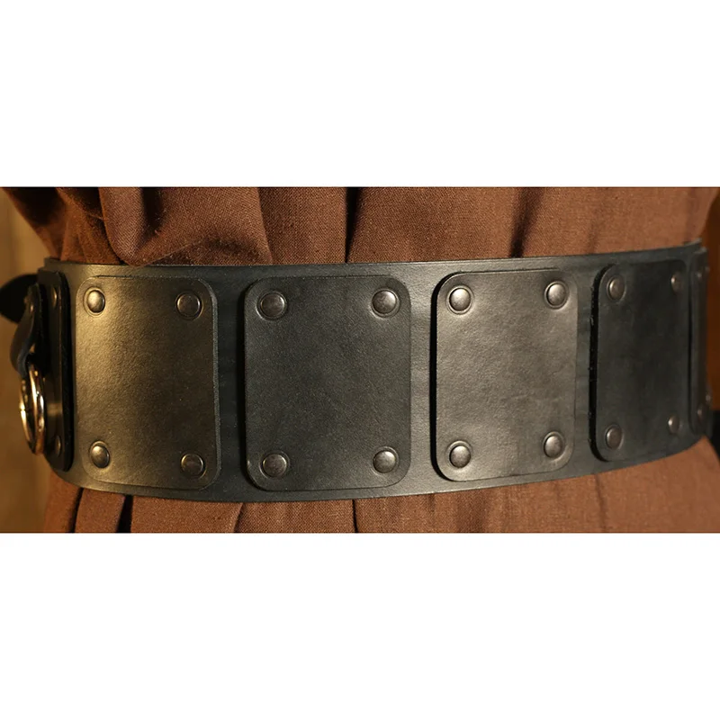 Medieval Corset Wide Belt Women Men Viking Knight Warrior Waistband Steampunk Medieval Pirate Larp Cosplay Costume Props