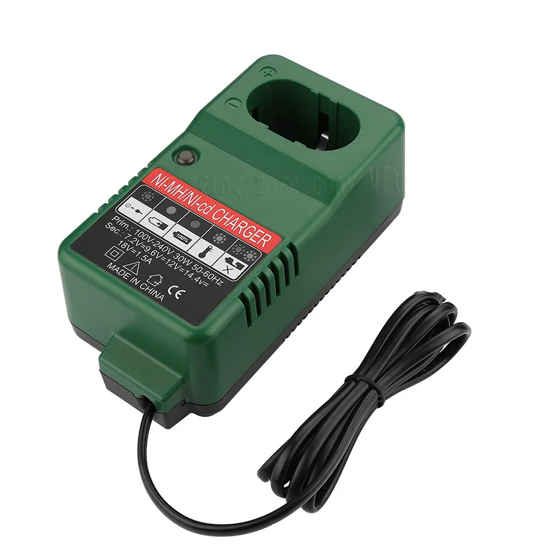 Battery Charger for Makita 6010D 6261D 6226DWE 6270D 6270DWE 6271D 6271DWE Replacement Charger 7.2V 9.6V 12V 14.4V 18V
