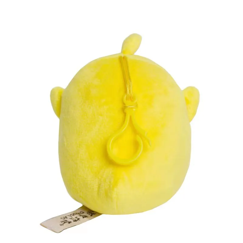 New Genuine 14cm Molang Piu Piu Kawaii Cute Plush Chick Rabbit Keychain Pendant Toy Anime Cartoon Soft Stuffed Dolls Child Gifts