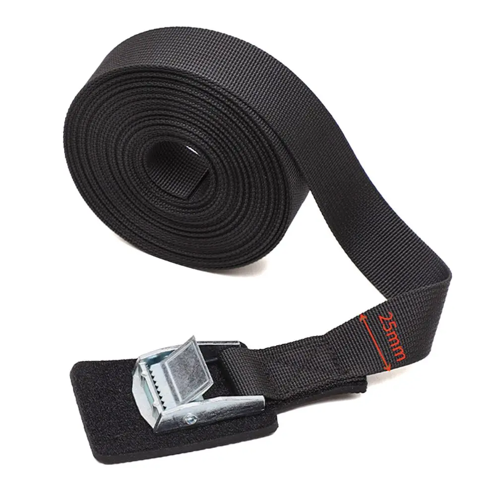 1m/2m/2.5m/3m/4m Outdoor Camping Travel Bundle Baggage Belt Tool Strapping Backpack Bundle Rope Fastening Fastening Travel Kits