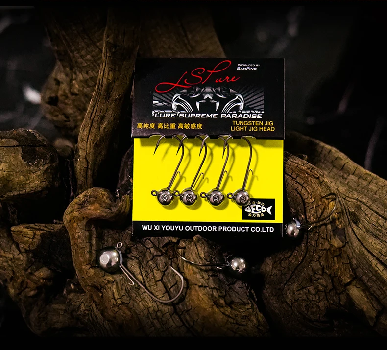 LSP Jig Head Fishing Hook 1.8g 2.7g 3.5g 5.3g 7g 10.5g Barbed Fishhook Fishing Tackle Accessories Kit Pesca