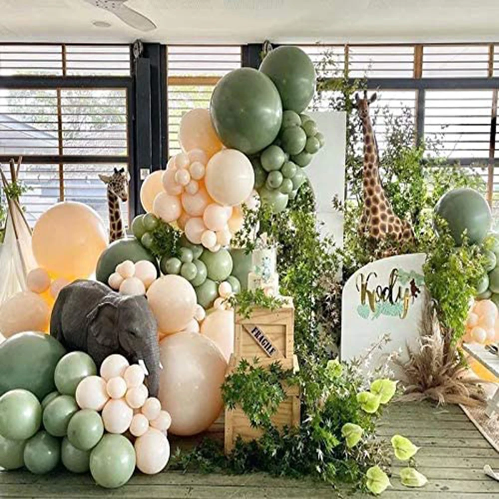 10/20/30pcs 10inch Pastel Blue Balloons Retro White Sand Nude Coffee Brown Latex Ballon Birthday Wedding Baby Shower Party Decor