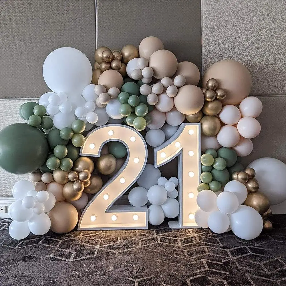 10/20/30pcs 10inch Pastel Blue Balloons Retro White Sand Nude Coffee Brown Latex Ballon Birthday Wedding Baby Shower Party Decor