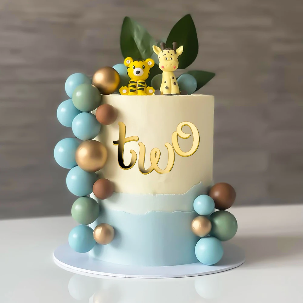 Golden Mirror Acrylic A-Z English Letter Alphabet Cake Decorating for Birthday Party Wedding Dessert DIY Decoration Cake Toppers