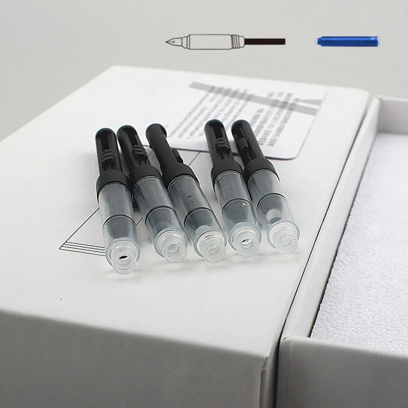 5PCS High Quality Universal 2.6 and 3.4 Caliber Ink Cartridge Fountain Pen Ink Absorber Stationery Supplies