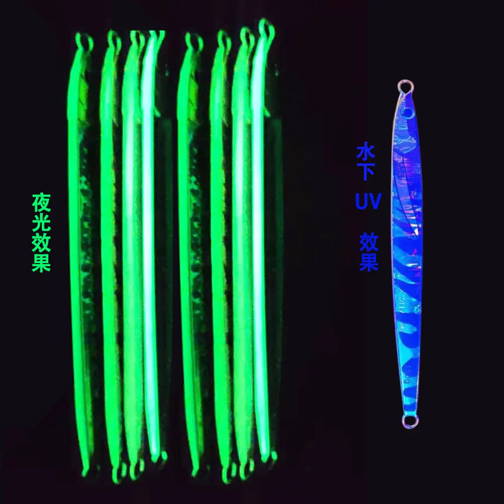 AS Speed Falling Jig Lure Fast UV Jig 3D Print Fishing Glow Angler 150g180g Metal Vertical Hard Bait Sinking Jigging Pesca Bait