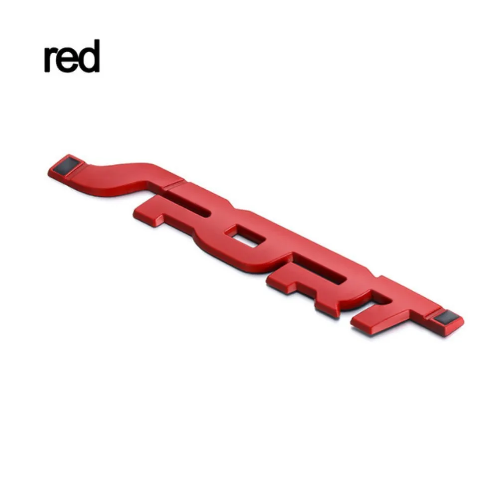 Car Sticker 3D Decor Fashion Styling Metal Chrome Black Auto Car Trunk Racing Sport Word Letter Logo Emblem Badge Decal Sticker