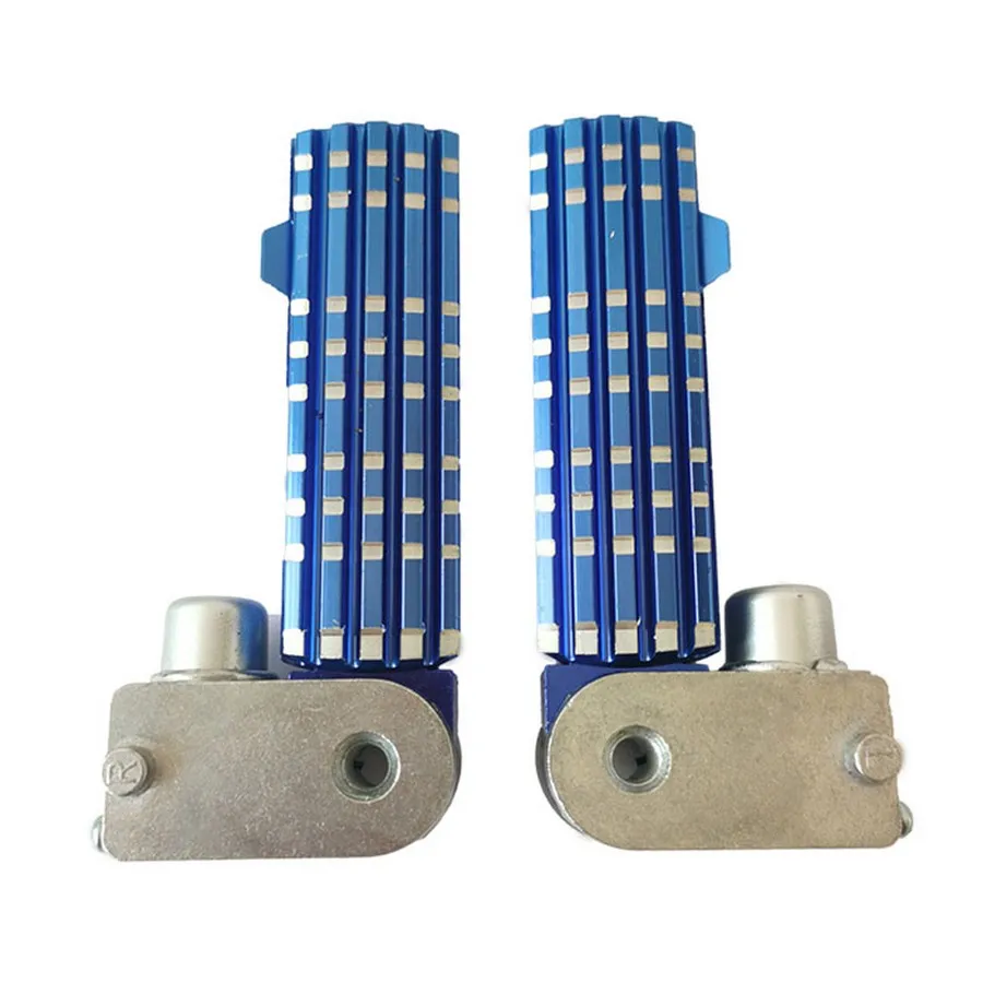 Fold Pedal For Citycoco Electric Scooter E-Bike Motorcycle Tricycle Alloy Foot Rest Scooter Motorbike Fold Pedal Foot-Peg