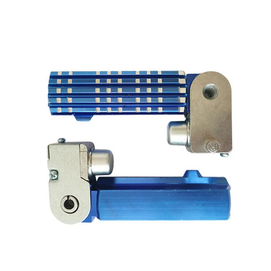 Fold Pedal For Citycoco Electric Scooter E-Bike Motorcycle Tricycle Alloy Foot Rest Scooter Motorbike Fold Pedal Foot-Peg