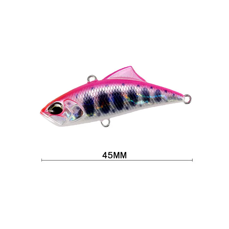 Japan VIB Fishing Lures Spearhead RYUKI Vibration 45S Lure for Summer and Winter Artificial Bait Trouts Tackle Pike Accessories