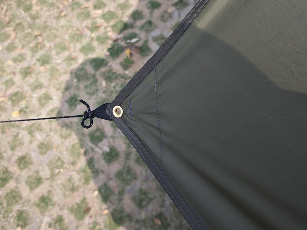 4x4m 5x3m 4x3m 3x3m Ultralight Waterproof Tarp Tent Large Camping Awning Sun Shelter Garden Canopy Outdoor Beach Shade Hiking
