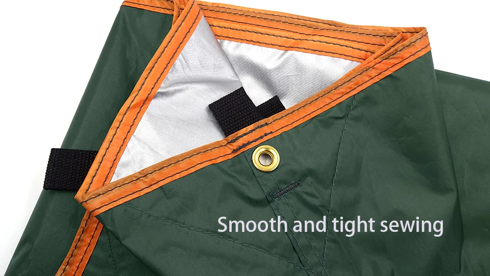 4x4m 5x3m 4x3m 3x3m Ultralight Waterproof Tarp Tent Large Camping Awning Sun Shelter Garden Canopy Outdoor Beach Shade Hiking
