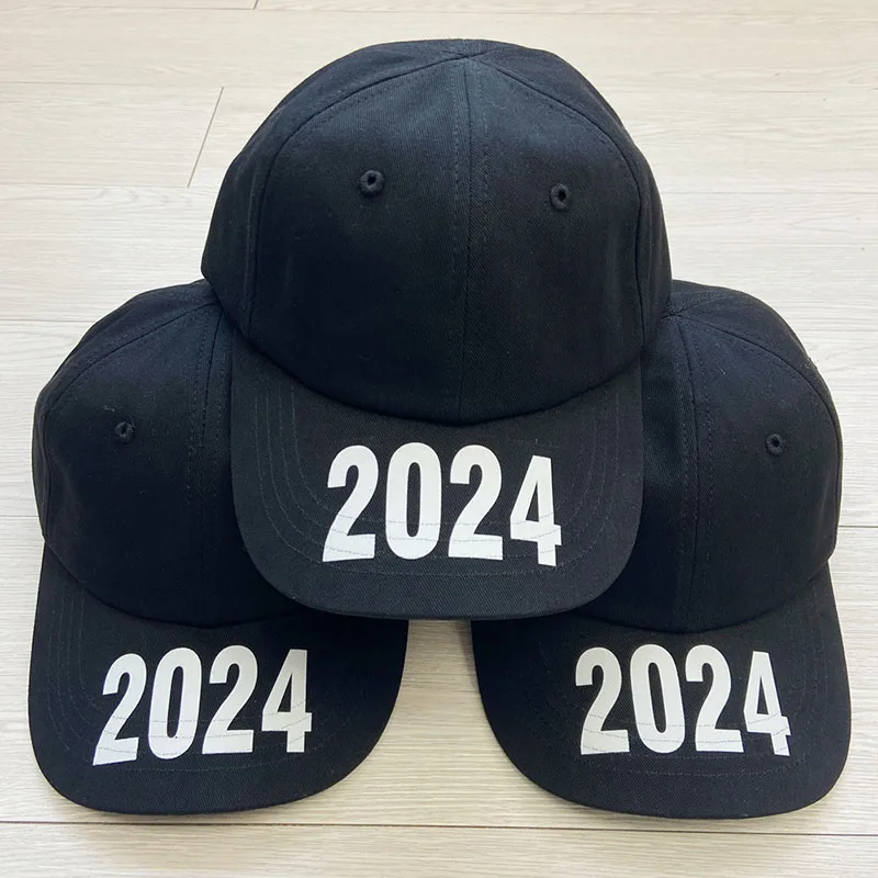 New Fashion Kanye West Streetwear Solid Letters Hip Hop 2024 Baseball Hats Caps