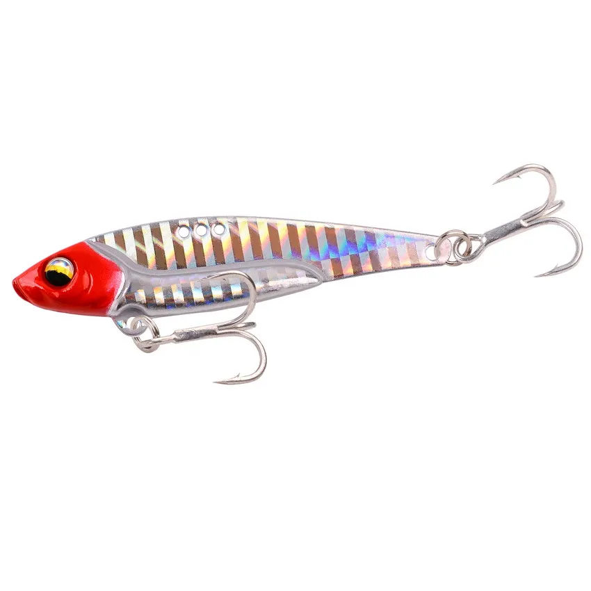 Coated Copper Metal VIB vibration Bait Fishing Lures 10g 14g 20g Jigs Trout Winter Fishing Hard Baits Tackle Pesca