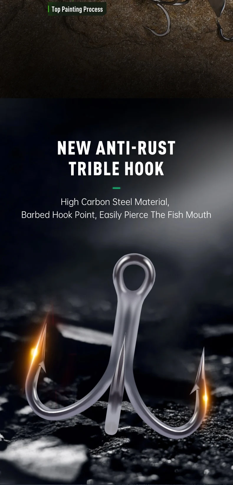 Kingdom Fishing Lure 35mm 5.4g Topwater Whopper Plopper Lure Floating Wobbler Artificial Hard Bait with Popper Pike Fishing