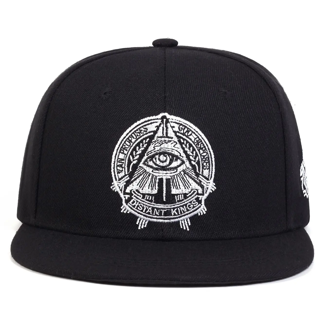 Fashion Fastball Cap The Eye of God Faux Suede Hip Hop Red Snapback Hat for Men Women Adult Outdoor Casual Sun Baseball Cap