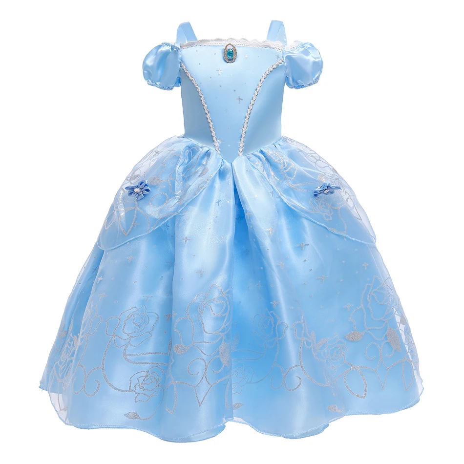 Princess Charm Cinderella Costume Girls Formal Dress