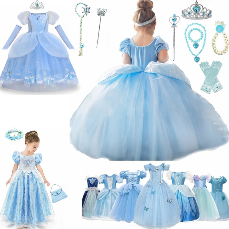 Princess Charm Cinderella Costume Girls Formal Dress