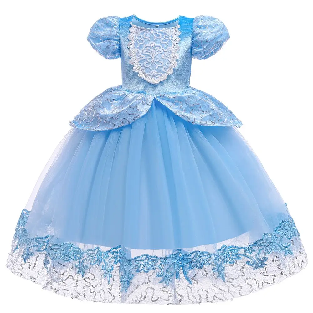 Princess Charm Cinderella Costume Girls Formal Dress