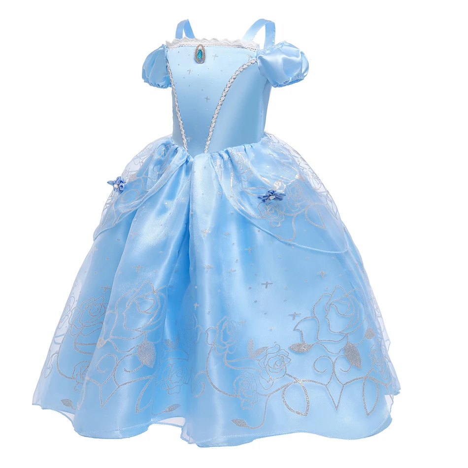 Princess Charm Cinderella Costume Girls Formal Dress