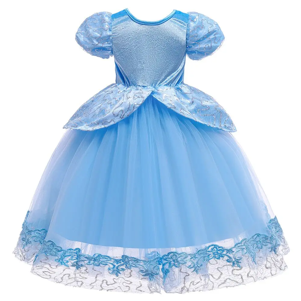 Princess Charm Cinderella Costume Girls Formal Dress