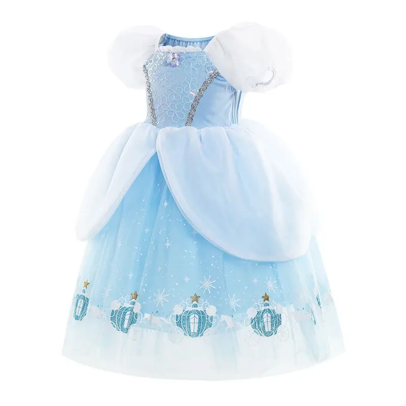 Princess Charm Cinderella Costume Girls Formal Dress