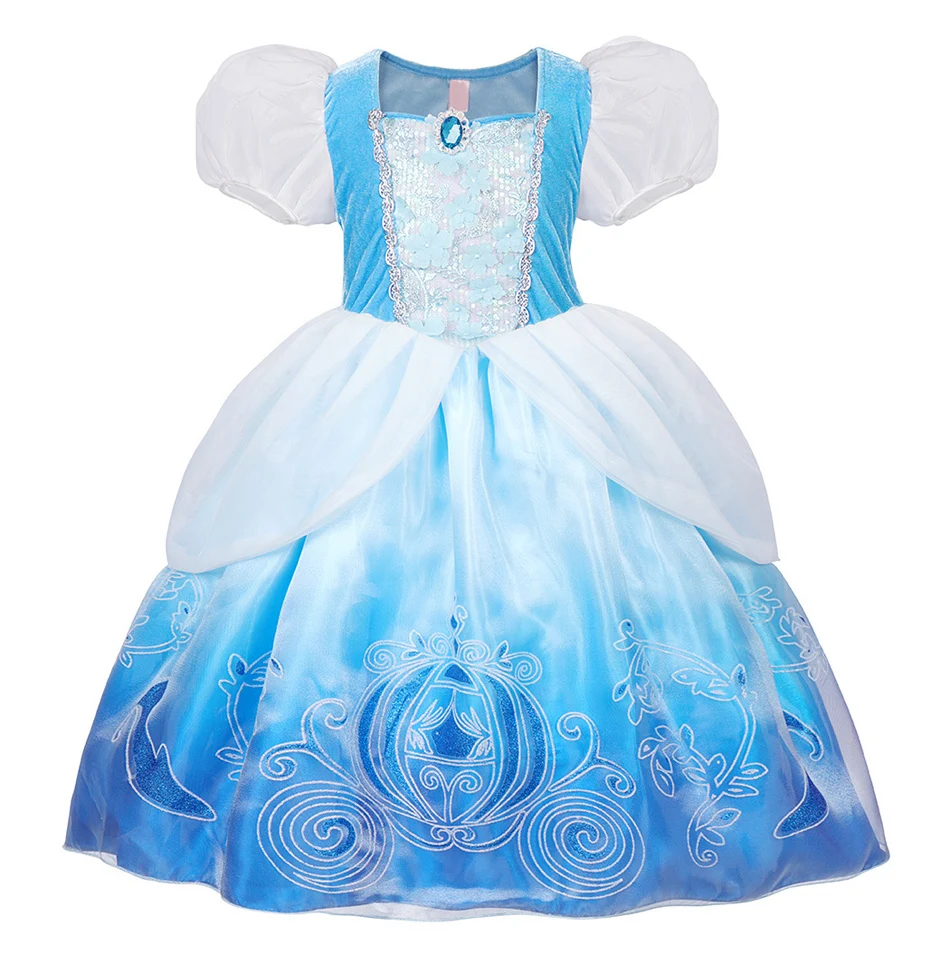 Princess Charm Cinderella Costume Girls Formal Dress