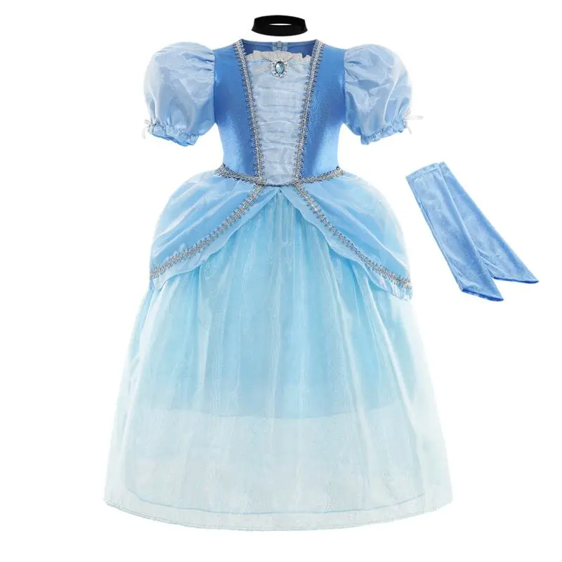 Princess Charm Cinderella Costume Girls Formal Dress