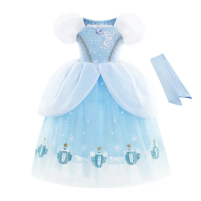 Princess Charm Cinderella Costume Girls Formal Dress