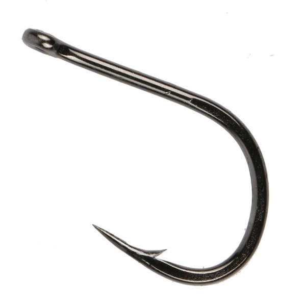 Brand new 100 pieces/box High quality carbon steel carp fishing bait Sharp fish hook 10 sizes available