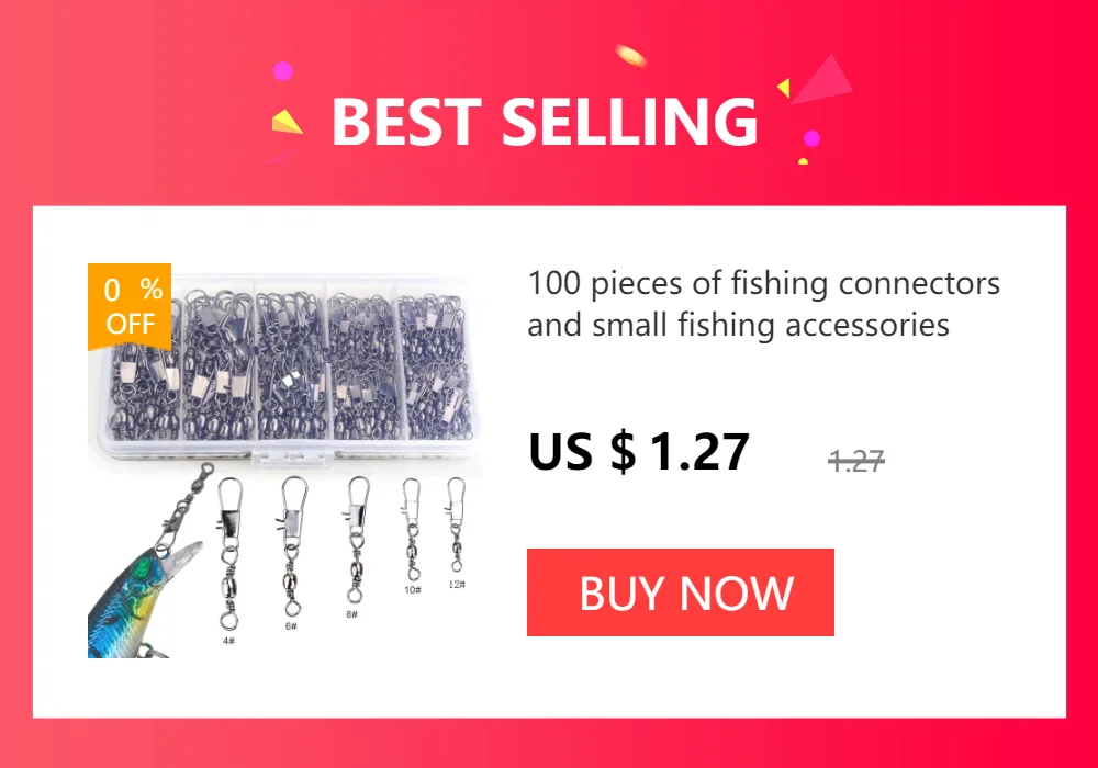 Brand new 100 pieces/box High quality carbon steel carp fishing bait Sharp fish hook 10 sizes available