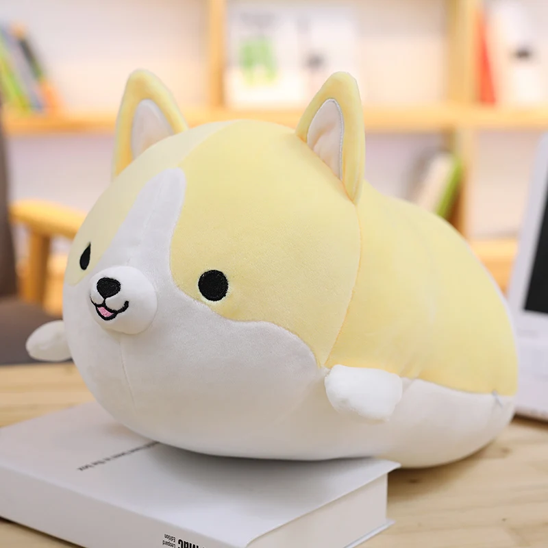 30cm Kawaii Corgi Dog Plush Toy Stuffed Soft Cute Puppy Pillow Doll Appease Toys for Kids Girls Birthday Xmas Gift Home Decor
