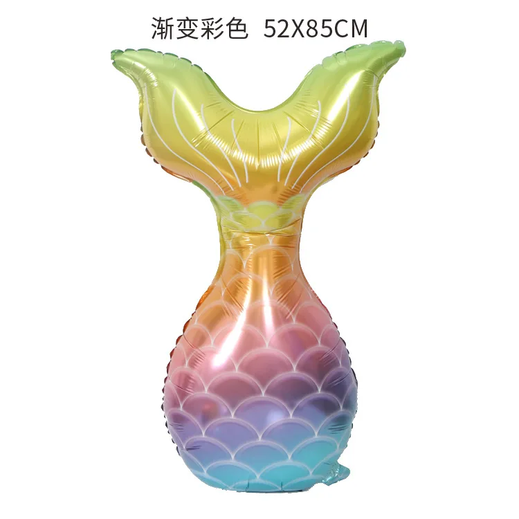 Mermaid ocean Marine life theme Party Balloons Birthday Party Decorations Baby Shower Decor Helium Globos
