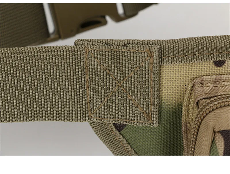 Tactical Men Waist Pack Hiking Waist Bag Outdoor Hunting Sports Bags Climbing Camping Fan Battlefield Fight Tactical Package