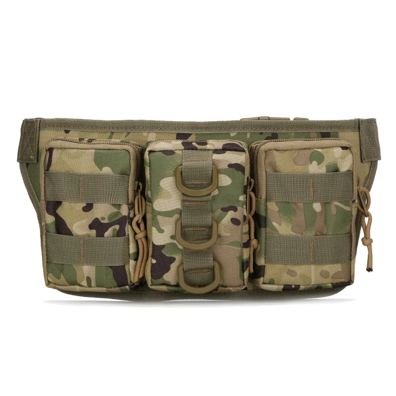 Tactical Men Waist Pack Hiking Waist Bag Outdoor Hunting Sports Bags Climbing Camping Fan Battlefield Fight Tactical Package