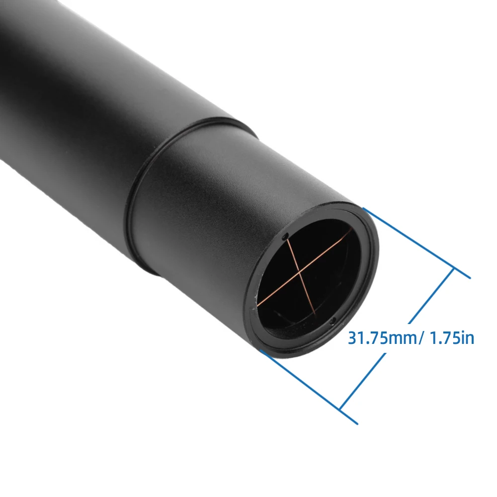 EYSDON Telescope Collimation Eyepiece 1.25 Inch Cheshire Collimating Eyepiece for Newtonian Telescopes and Reflectors Metal