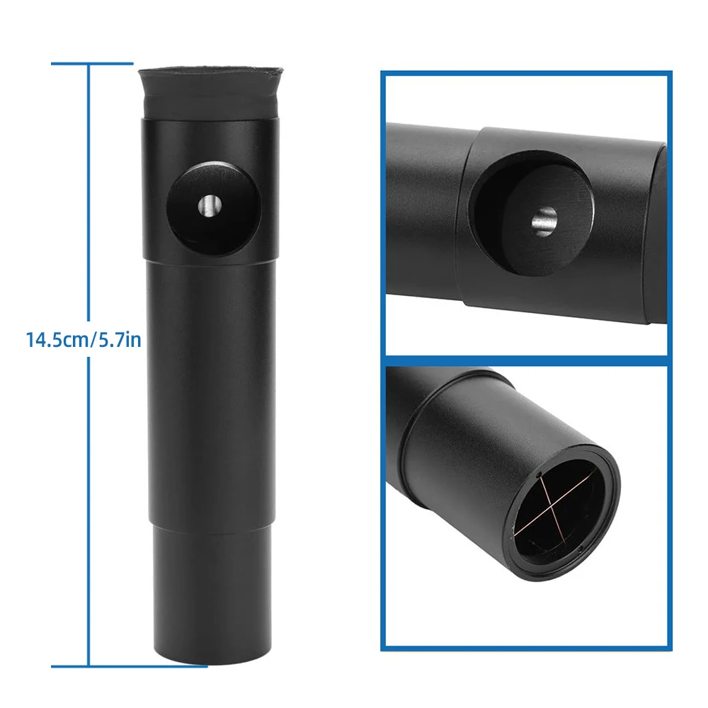 EYSDON Telescope Collimation Eyepiece 1.25 Inch Cheshire Collimating Eyepiece for Newtonian Telescopes and Reflectors Metal
