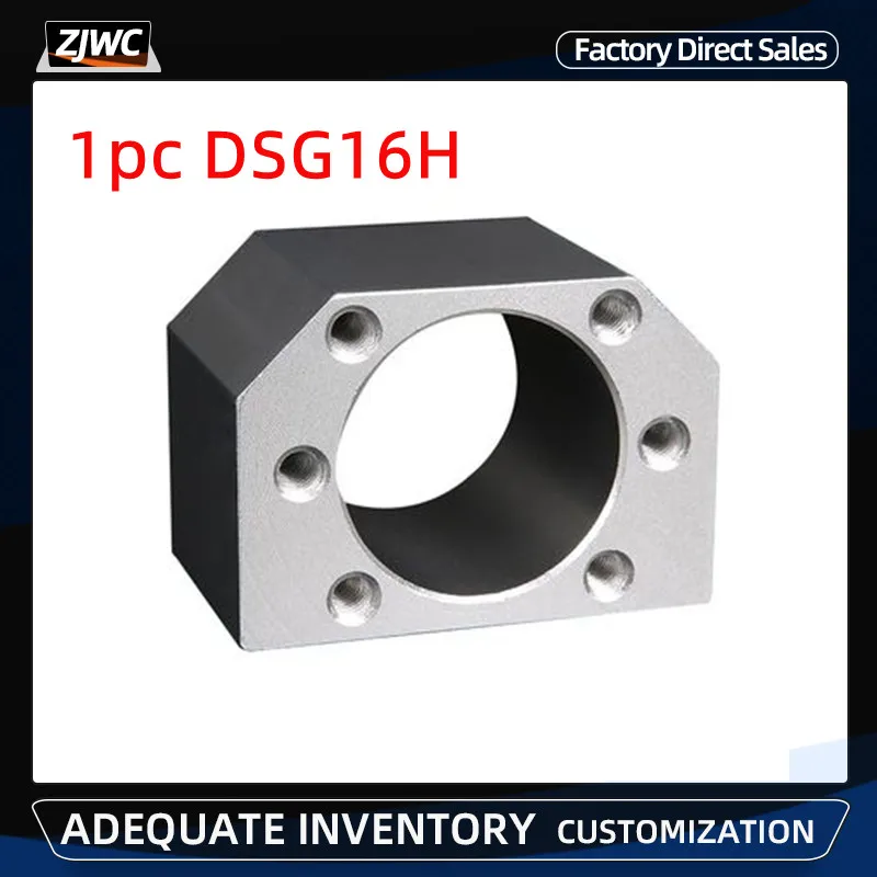 28mm DSG16H Mount Bracket CNC Parts RM1605 Ballscrew Aluminum Nut Housing Bracket Holder Fits For SFU1610/SFU1604/SFU1605