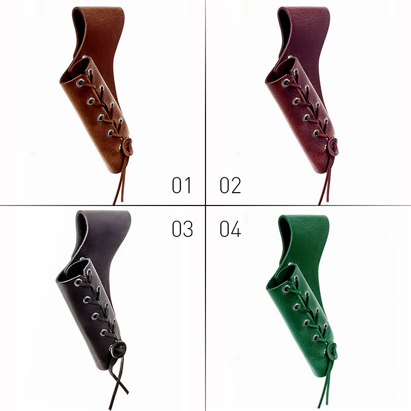 Vintage PU Leather Sword Sheath Axe Blade Holder Waist Belt Lanyard Accessories Medieval Renaissance New Cosplay Prop