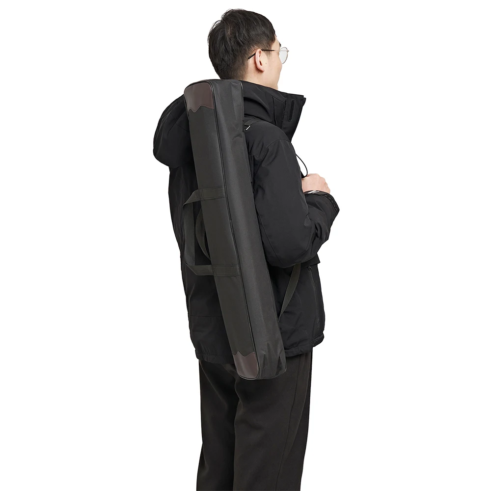 Archery Hunting Canvas Bow Bag Shoulder for Recurve Bow Holder Target Shooting Bow Carrying Case Knapsack Rucksack 82*20cm