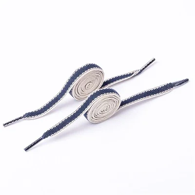 1 Pair Polyester Flat White Shoes Laces Women Men Colorful Leather Sports Casual Canvas Shoelaces Strings Dropship