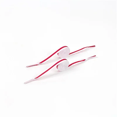 1 Pair Polyester Flat White Shoes Laces Women Men Colorful Leather Sports Casual Canvas Shoelaces Strings Dropship