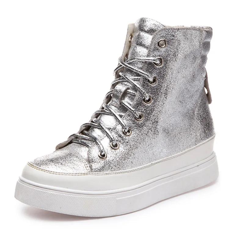 New Round Shiny Metallic Glitter Shoelaces Gold Silver Silk Shoe Laces Sports Canvas Casual Colorful Rainbow Gradient Shoelace