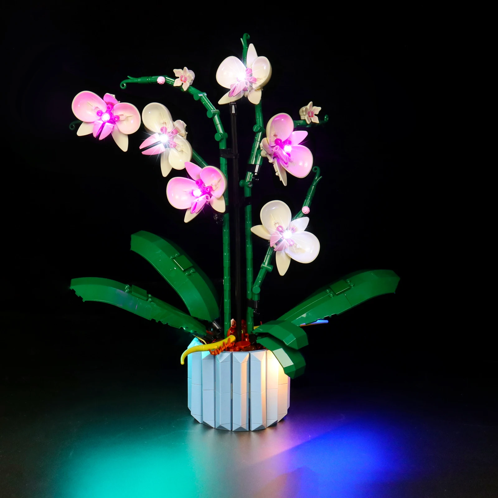 Lazishi LED Light For 10311 Orchid Lighting DIY Toys (Not Include the Model)