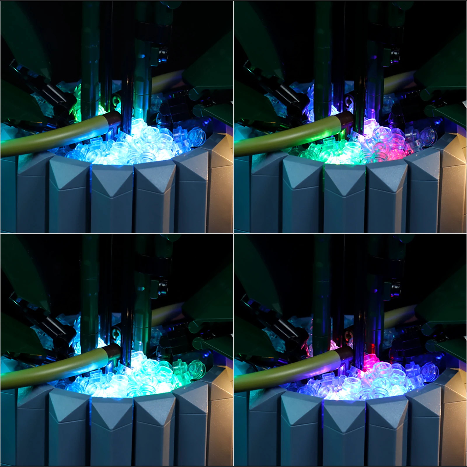Lazishi LED Light For 10311 Orchid Lighting DIY Toys (Not Include the Model)