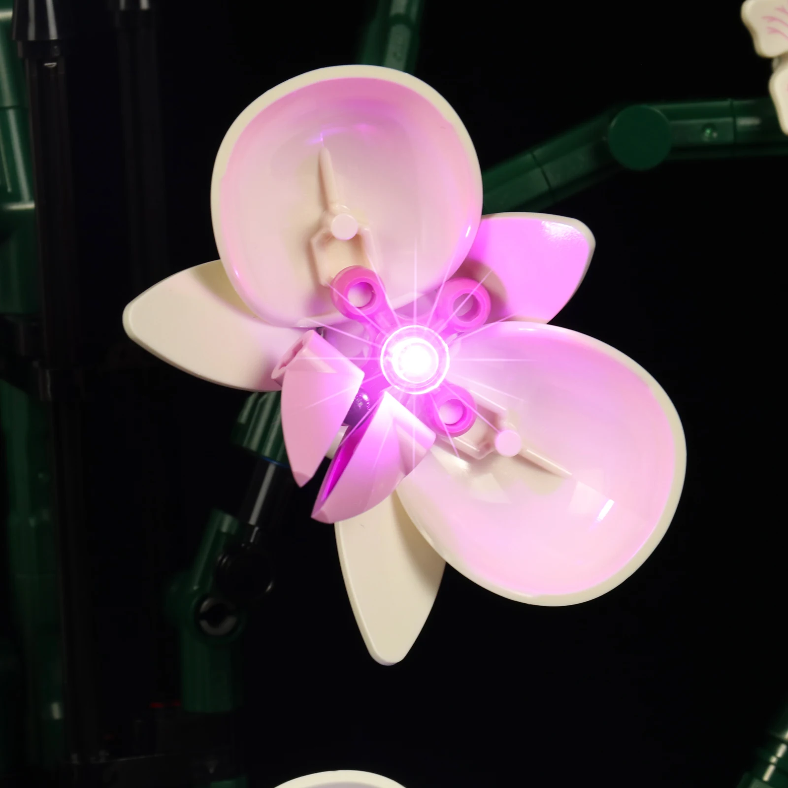 Lazishi LED Light For 10311 Orchid Lighting DIY Toys (Not Include the Model)