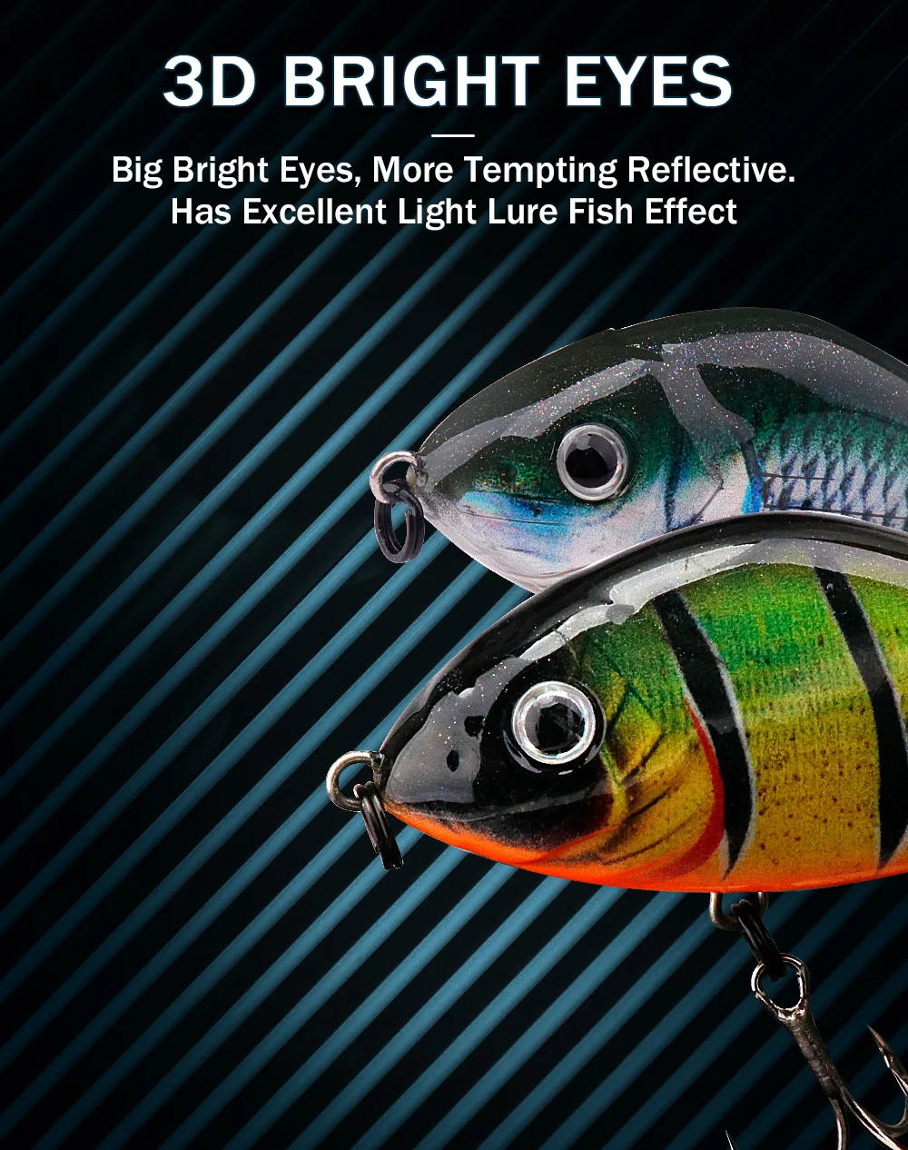 GOBASS Sinking Slider Jerkbait VIB Wobbler Fishing Lure 60mm 13g Ratlin Hard Artificial Bait For Winter Fishing Tackle Pike Bass