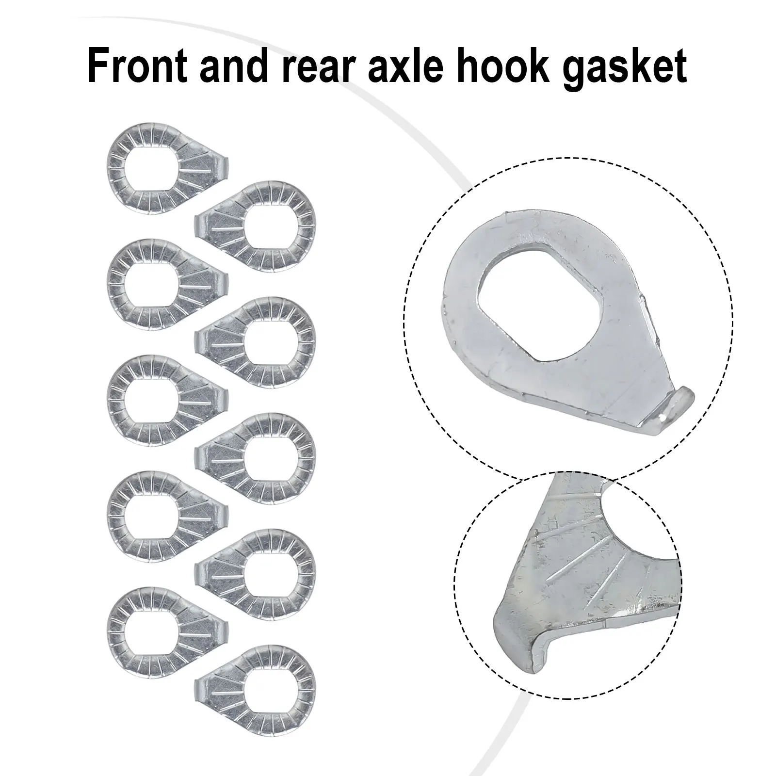10pcs Electric Bicycle Torque Washer M8 M10 Washer For E-bike Motor Washer Bike Hub Waher Bicycle Washer