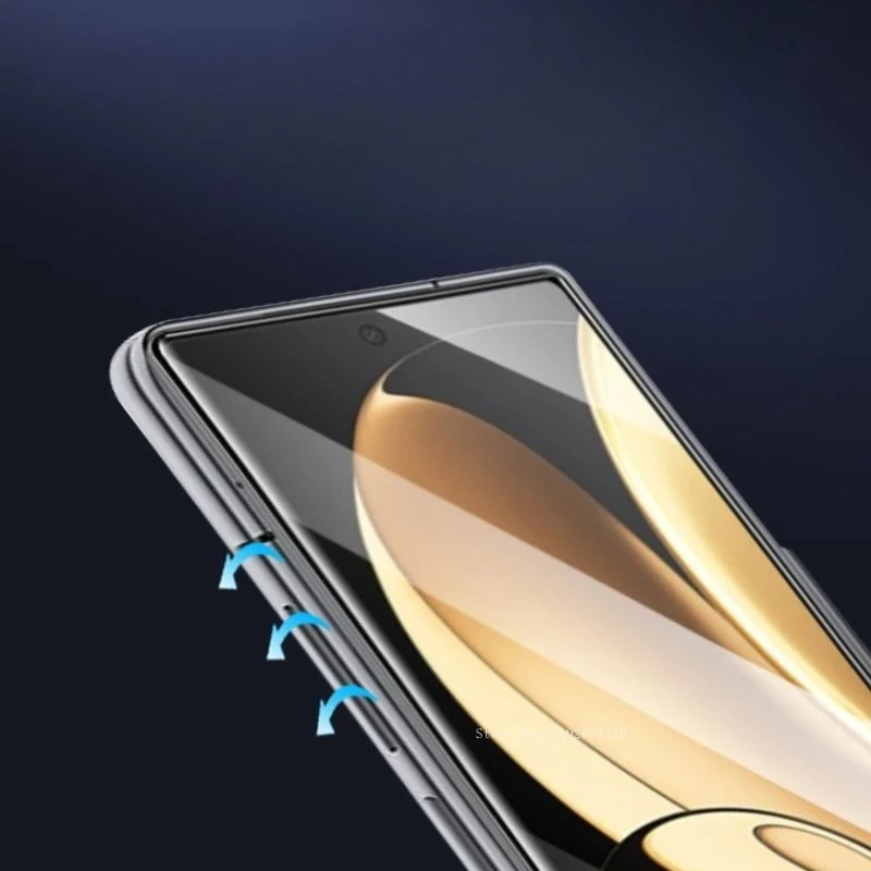 2PCS 3D Curved Clear Tempered Glass for Honor Magic V3 V2 V5 VS3 Full Cover Screen Protector Film for HONOR Magic V5 V2 V3 VS3